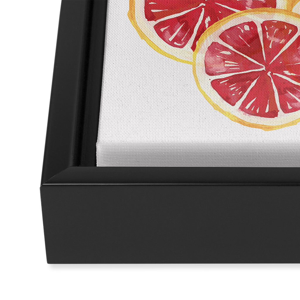 Grapefruits Framed Canvas Print Gallery Image 3