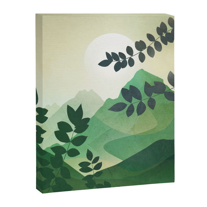 Green Mountains Canvas Print Gallery Image 1