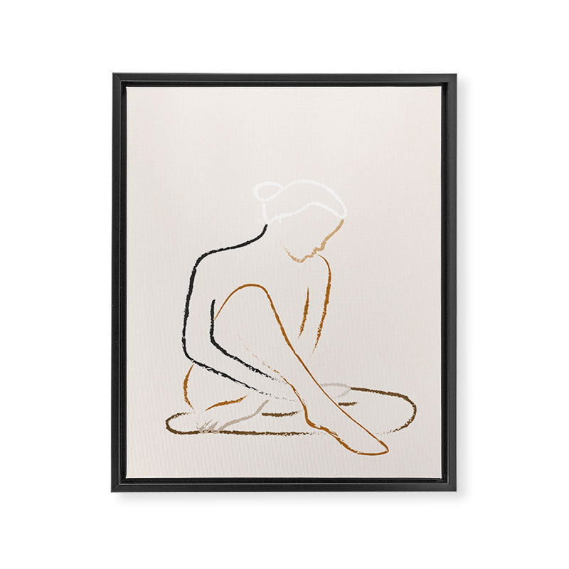 Harmony 04 Framed Canvas Print Gallery Image 6