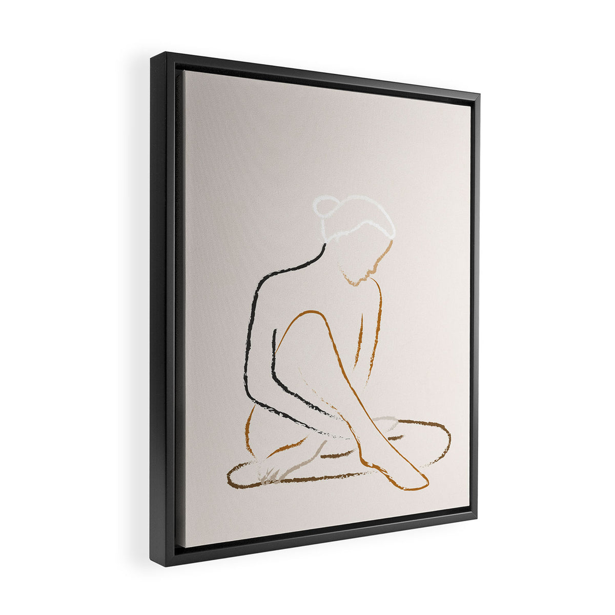Harmony 04 Framed Canvas Print Gallery Image 2