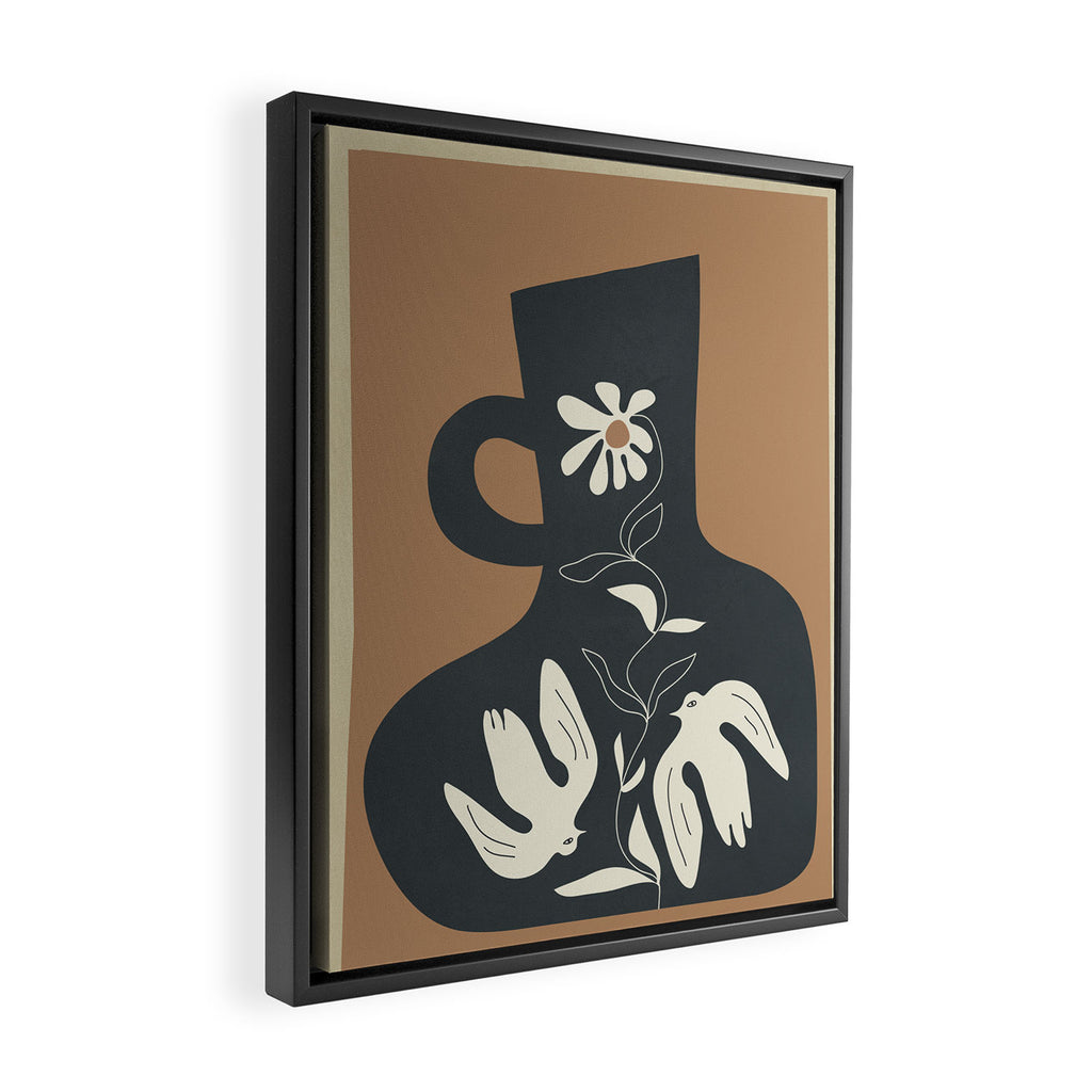 Harmony in Bloom 1 Framed Canvas Print Gallery Image 2