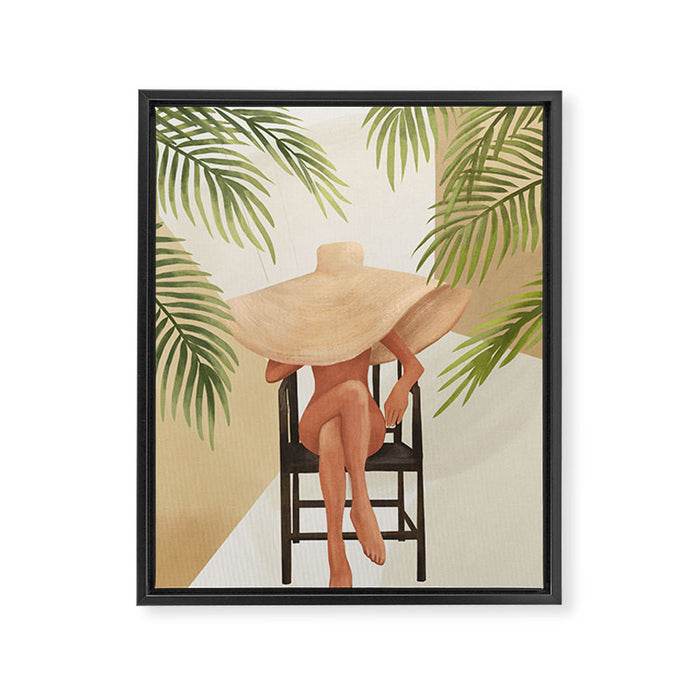 Hat 11 Framed Canvas Print Gallery Image 1