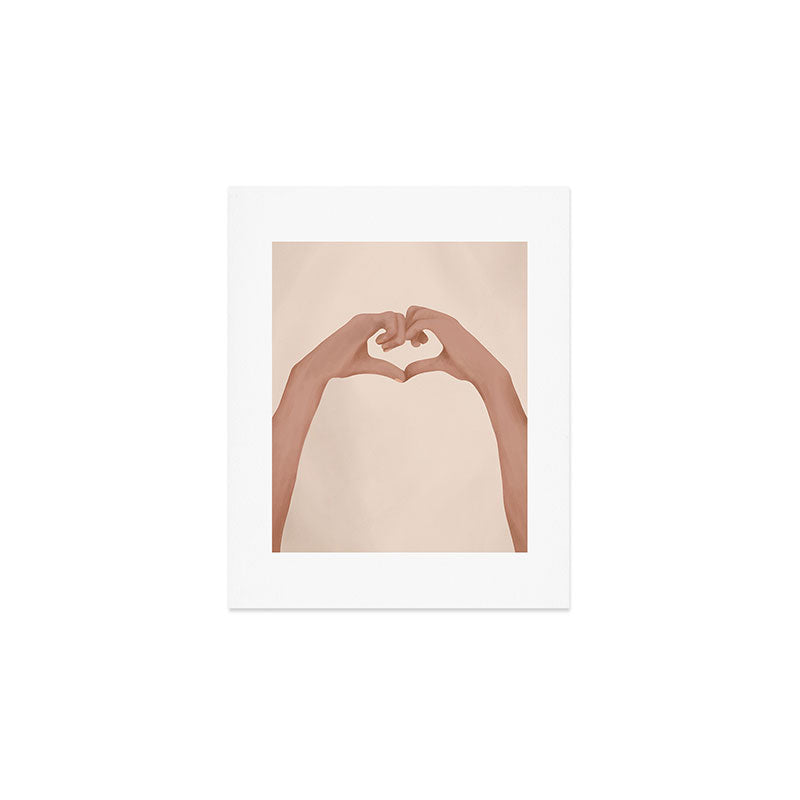Heart Art Print Gallery Image 1