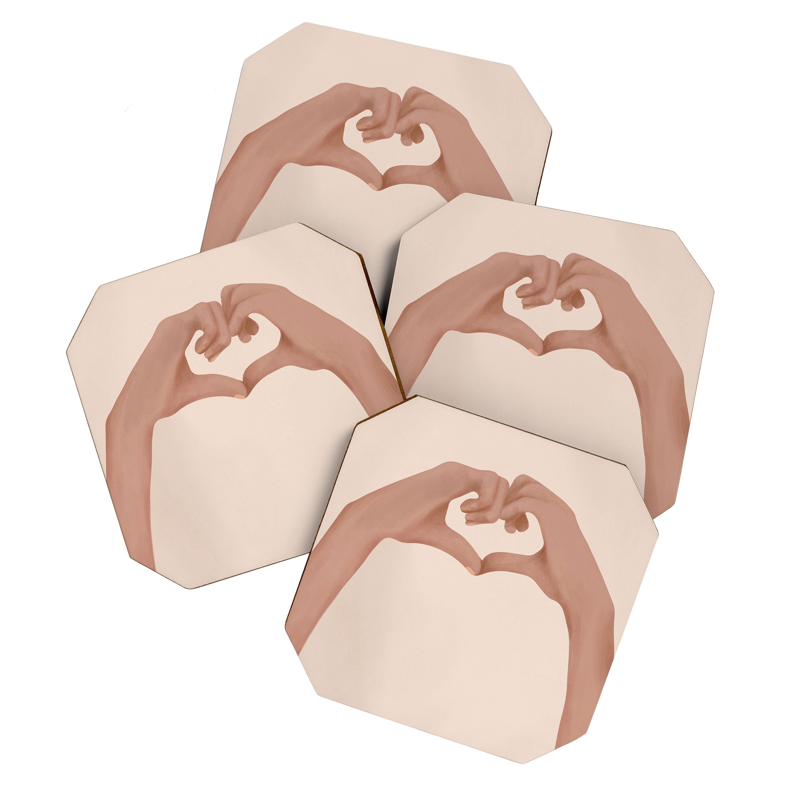 Heart Coaster Gallery Image 1