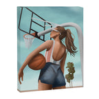 Hoops and Sunshine Canvas Print Gallery Image 6