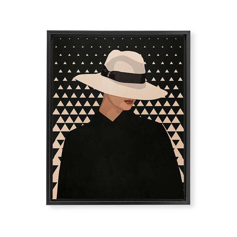 In love with the silence 2 Framed Canvas Print Gallery Image 6