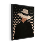 In love with the silence 2 Framed Canvas Print Gallery Image 2