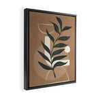 Leaf Design 1 Framed Canvas Print Gallery Image 2