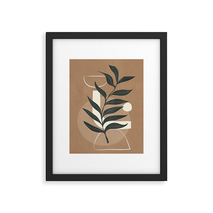 Leaf Design 1 Framed Art Print Gallery Image 1