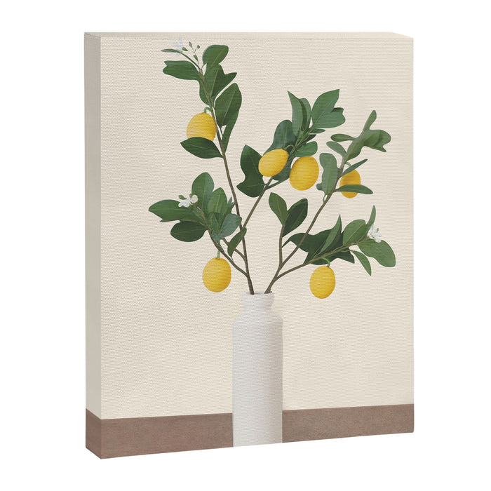 Lemon Branches II Canvas Print Gallery Image 1