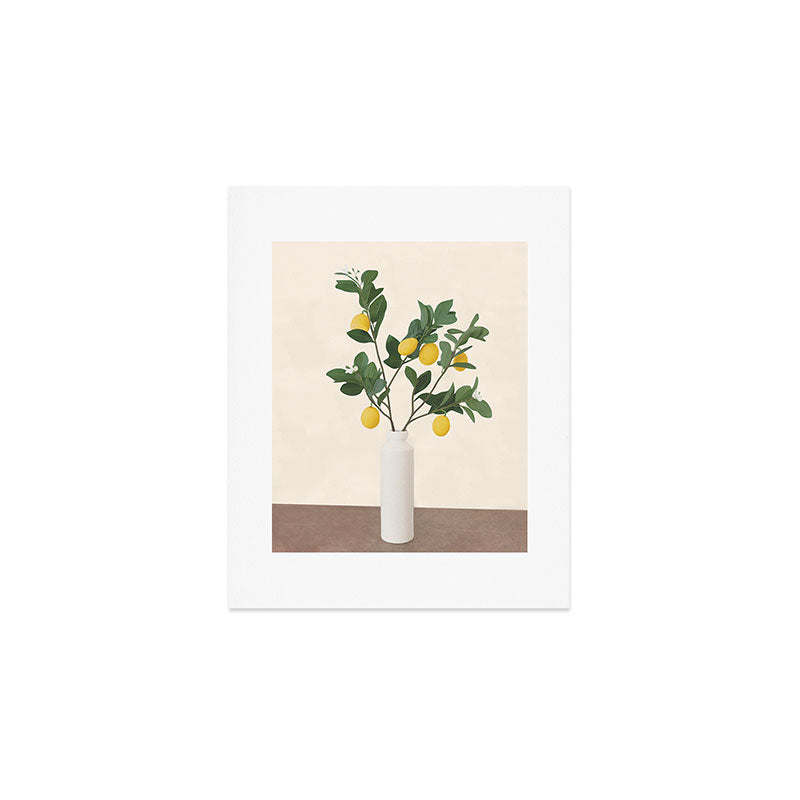 Lemon Branches II Art Print Gallery Image 1