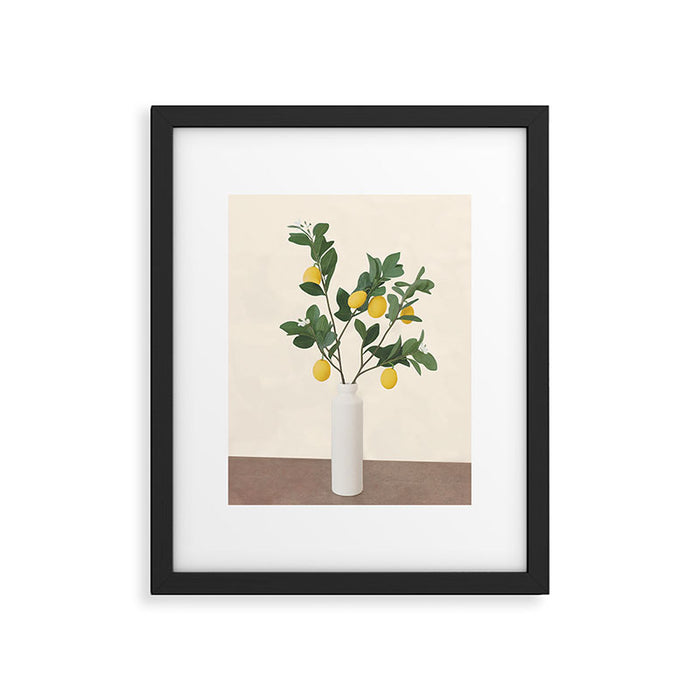 Lemon Branches II Framed Art Print Gallery Image 1