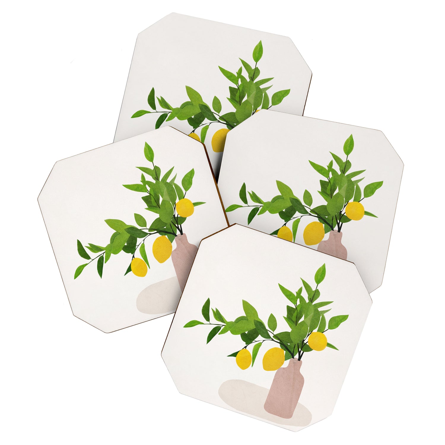 Lemon Branches III Coaster Gallery Image 1