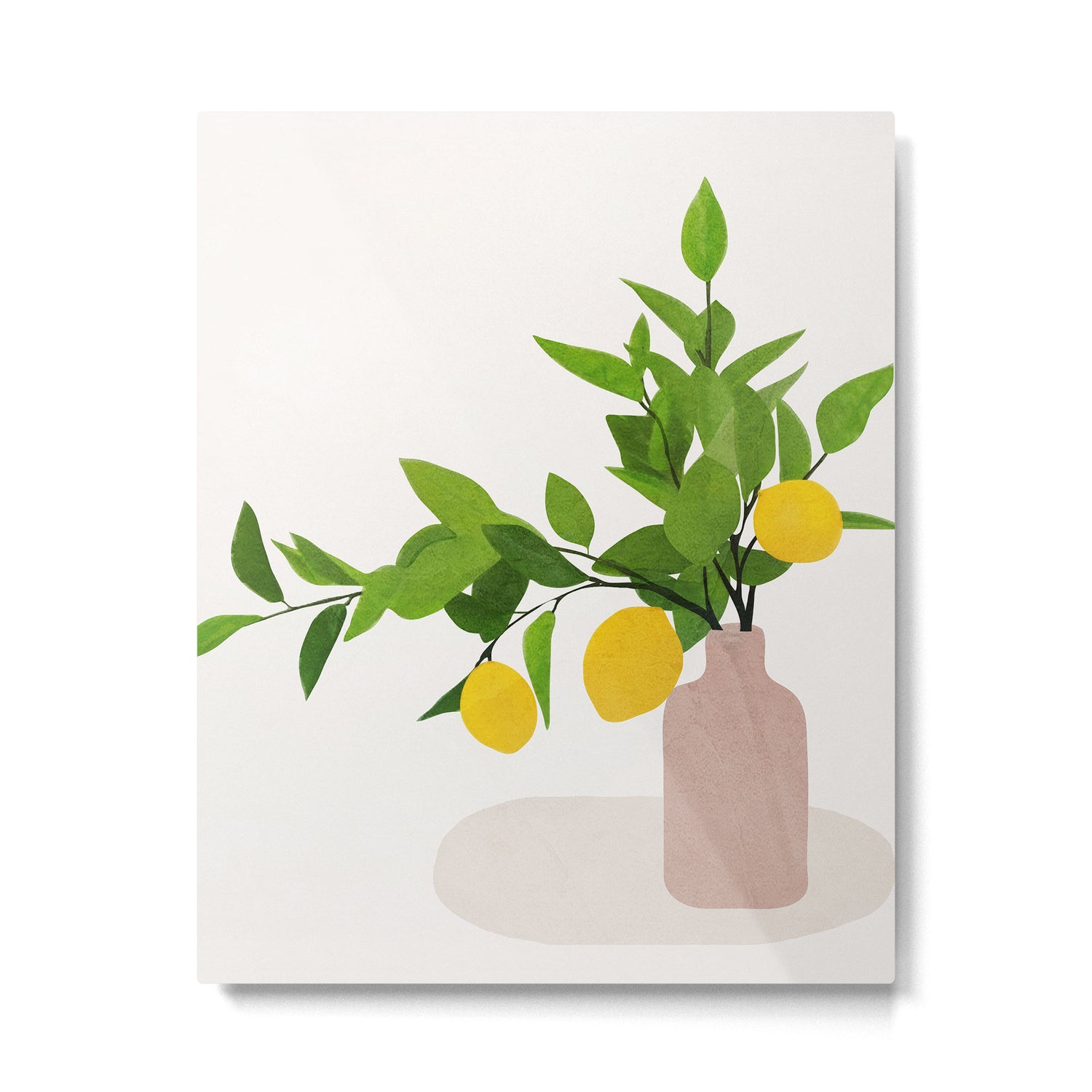 Lemon Branches III Metal Print Gallery Image 6