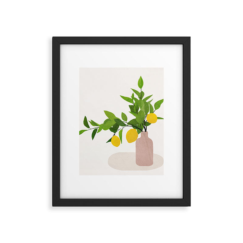 Lemon Branches III Framed Art Print Gallery Image 6
