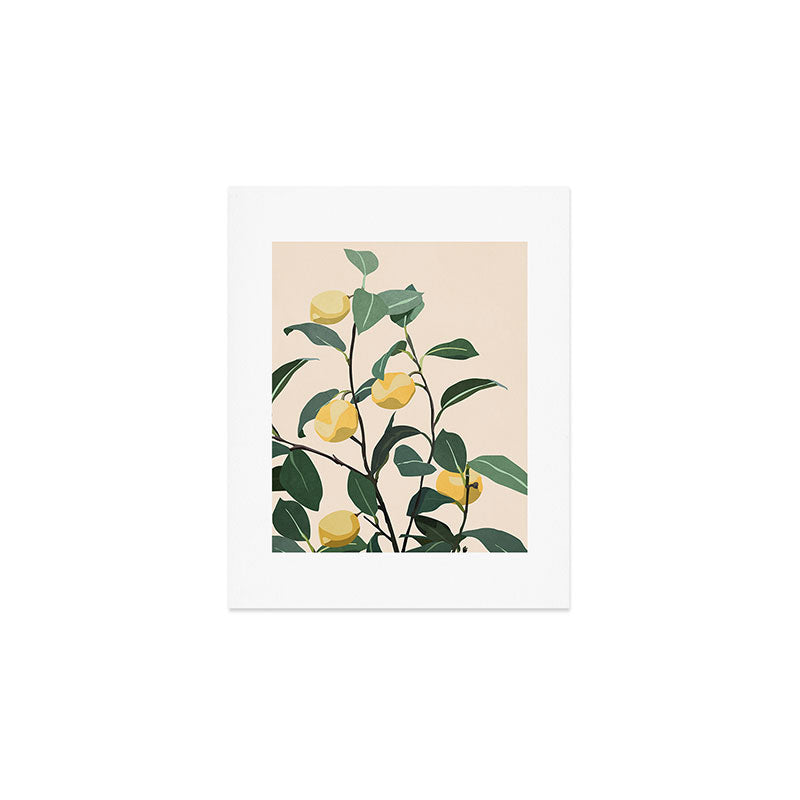 Lemon Art Print