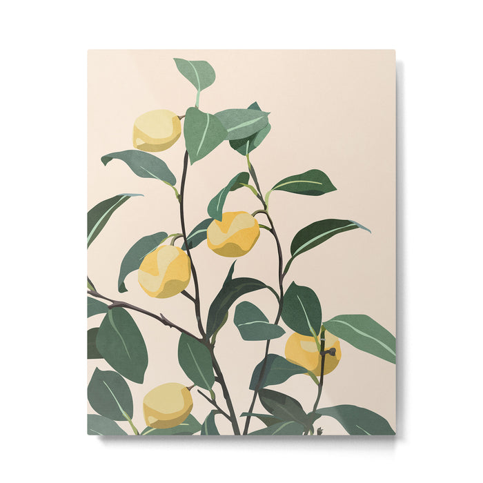 Lemon Metal Print Gallery Image 1