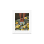 Lemon Steps Art Print Gallery Image 1