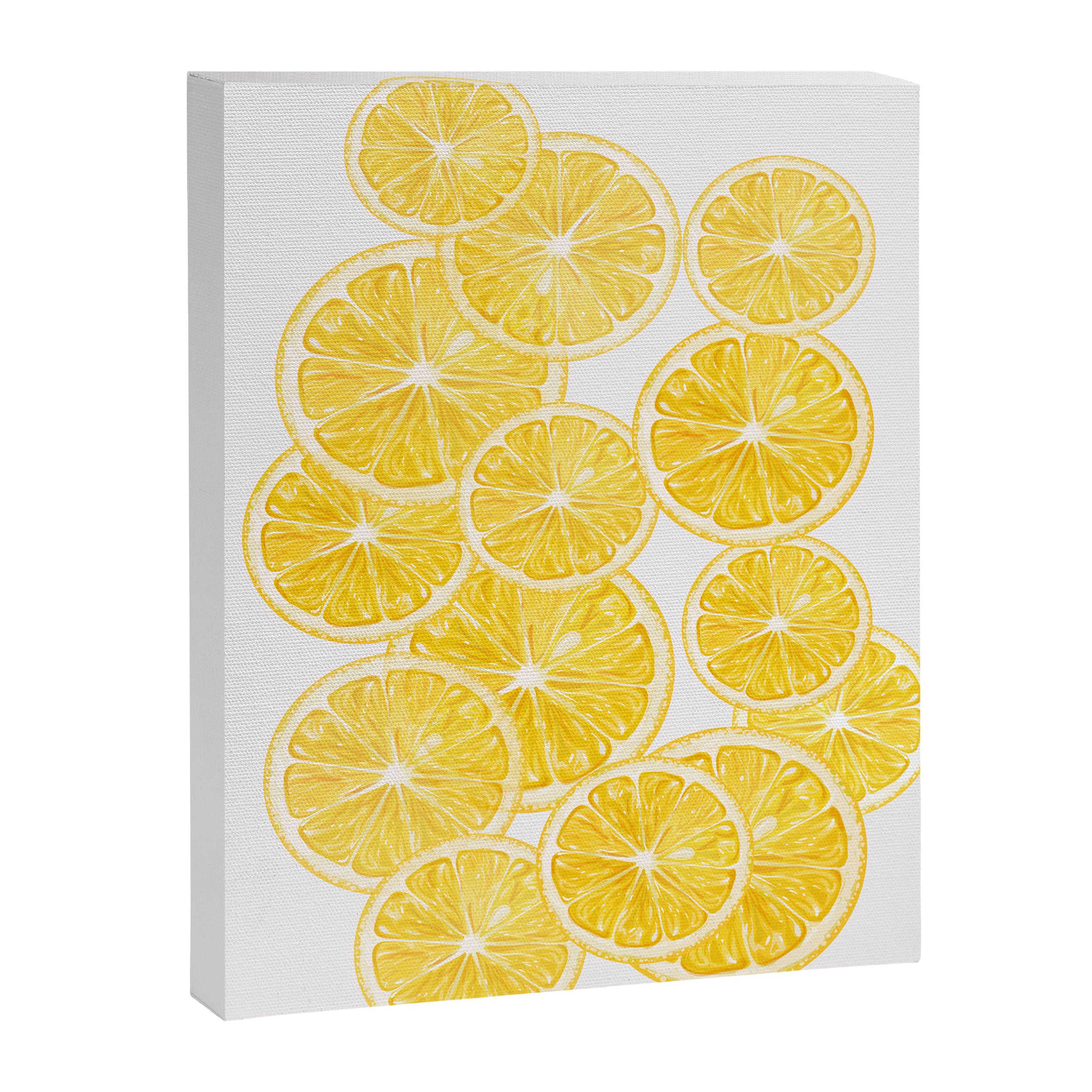 Lemons Canvas Print Gallery Image 6