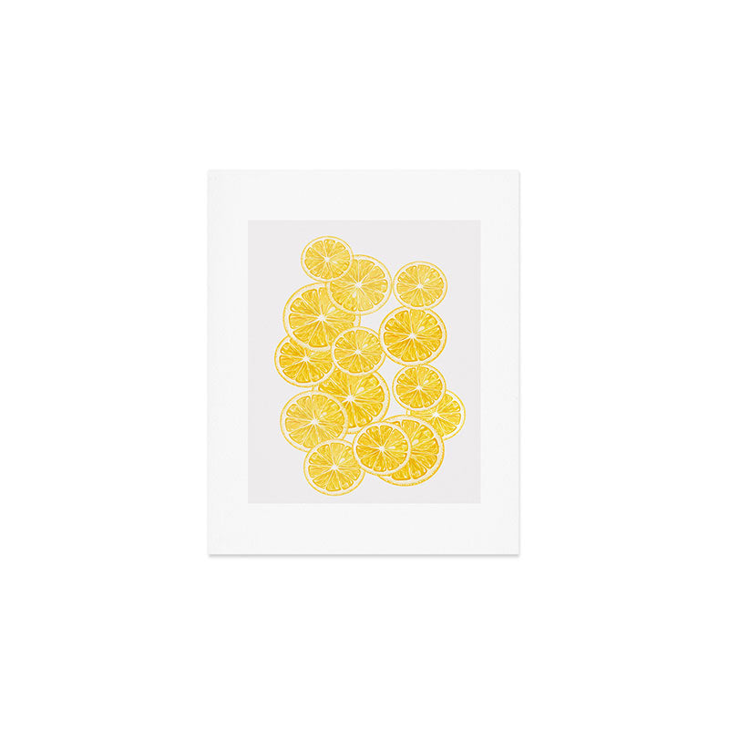 Lemons Art Print Gallery Image 1