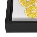 Lemons Framed Canvas Print Gallery Image 3