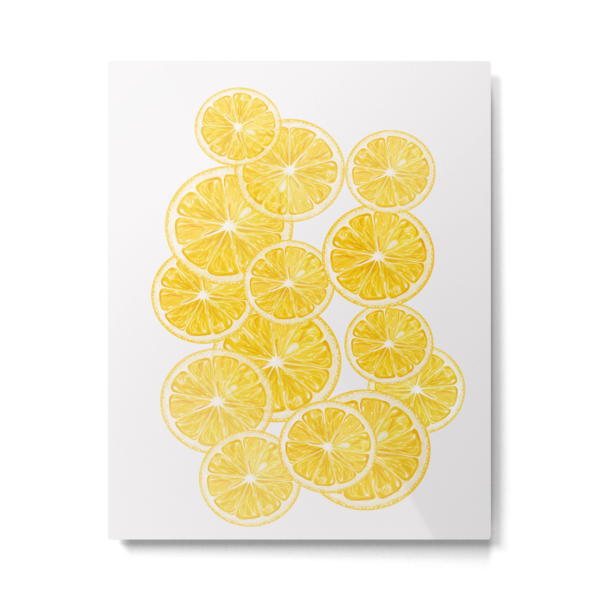 Lemons Metal Print Gallery Image 4