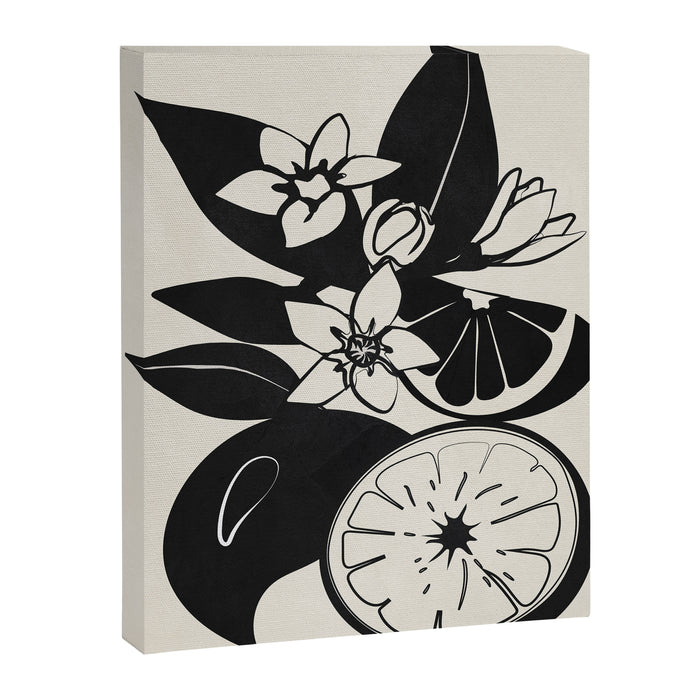 Line Art Oranges 1 Canvas Print Gallery Image 1