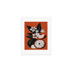 Line Art Oranges 2 Art Print Gallery Image 1