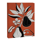 Line Art Pears 2 Canvas Print Gallery Image 6