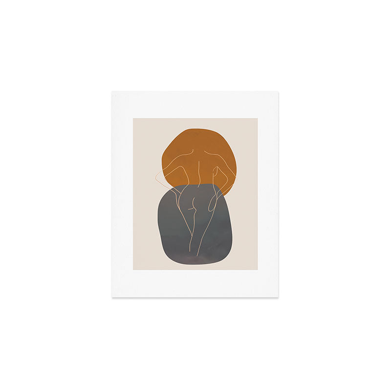 Line Female Figure 82 Art Print Gallery Image 1