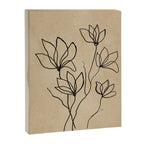 Line Wildflowers 2 Canvas Print Gallery Image 8