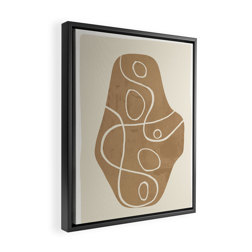 Lineage of Thought 5 Framed Canvas Print Gallery Image 2