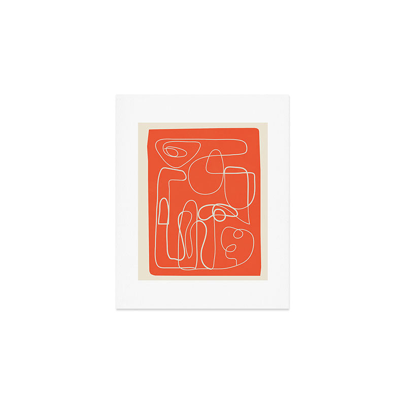 Lines in Space 4 Art Print Gallery Image 1