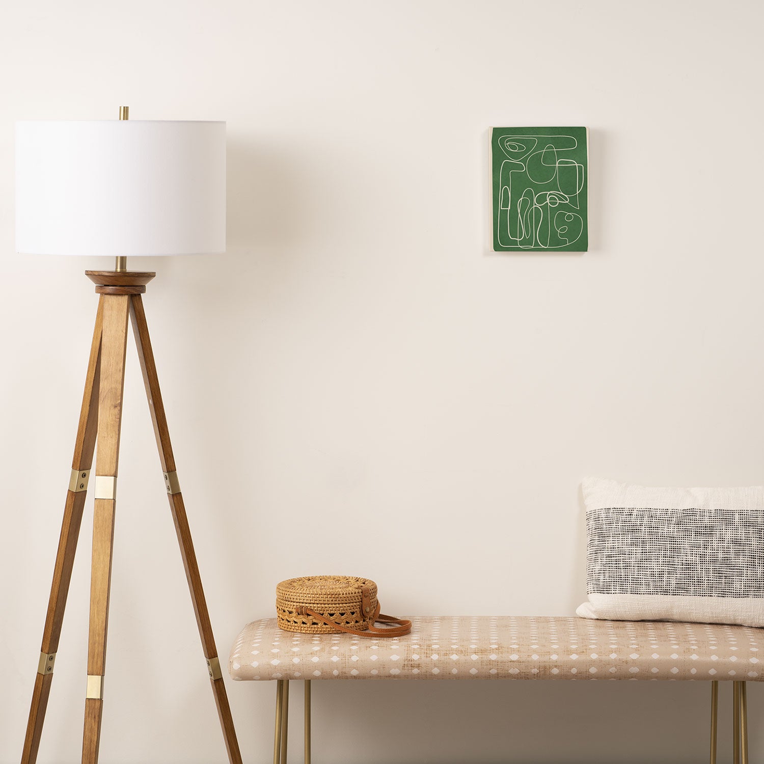 Lines in Space 7 Canvas Print Gallery Image 2