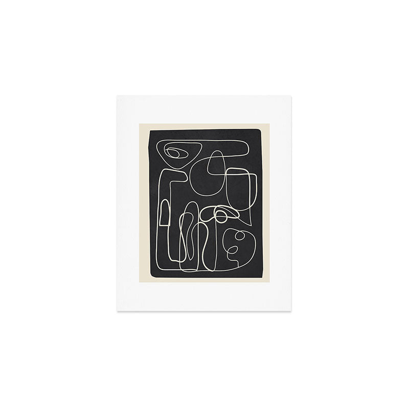 Lines in Space Art Print Gallery Image 1