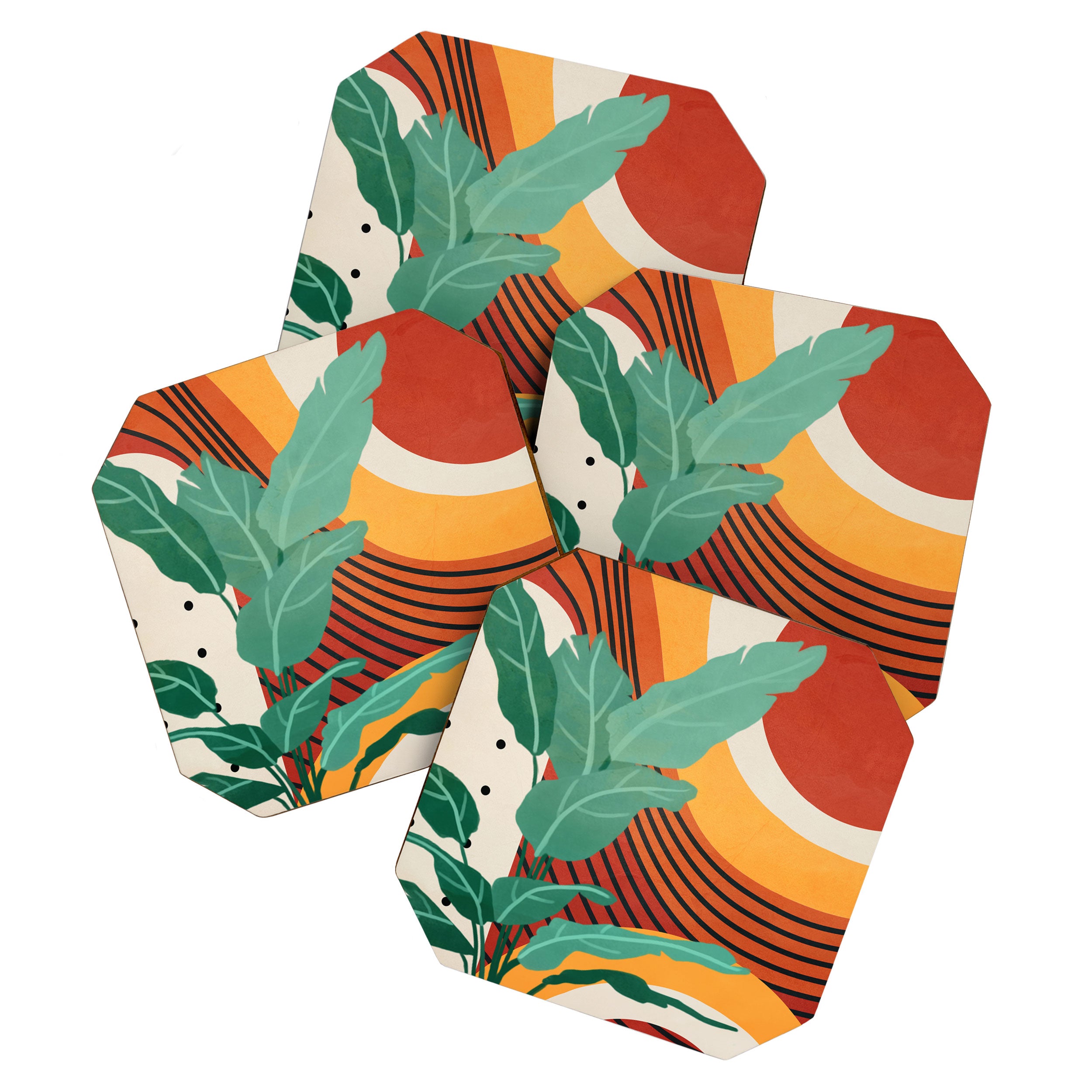 Lines of Nature 3 Coaster Gallery Image 1