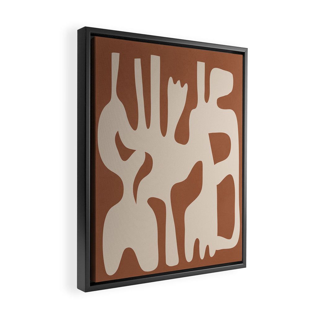 Liquid Harmony 3 Framed Canvas Print Gallery Image 2