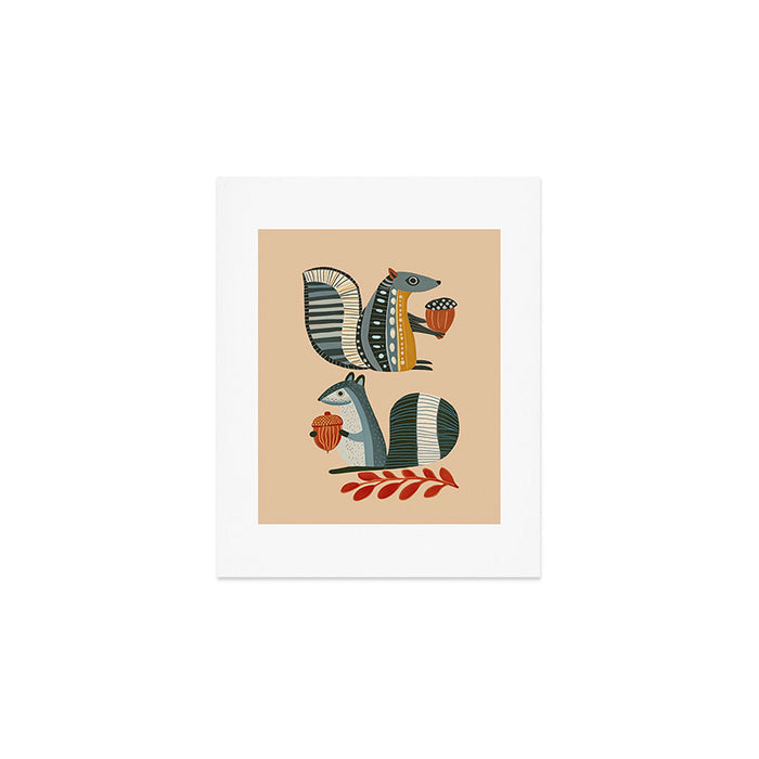 Little Forest Friends Art Print Gallery Image 1