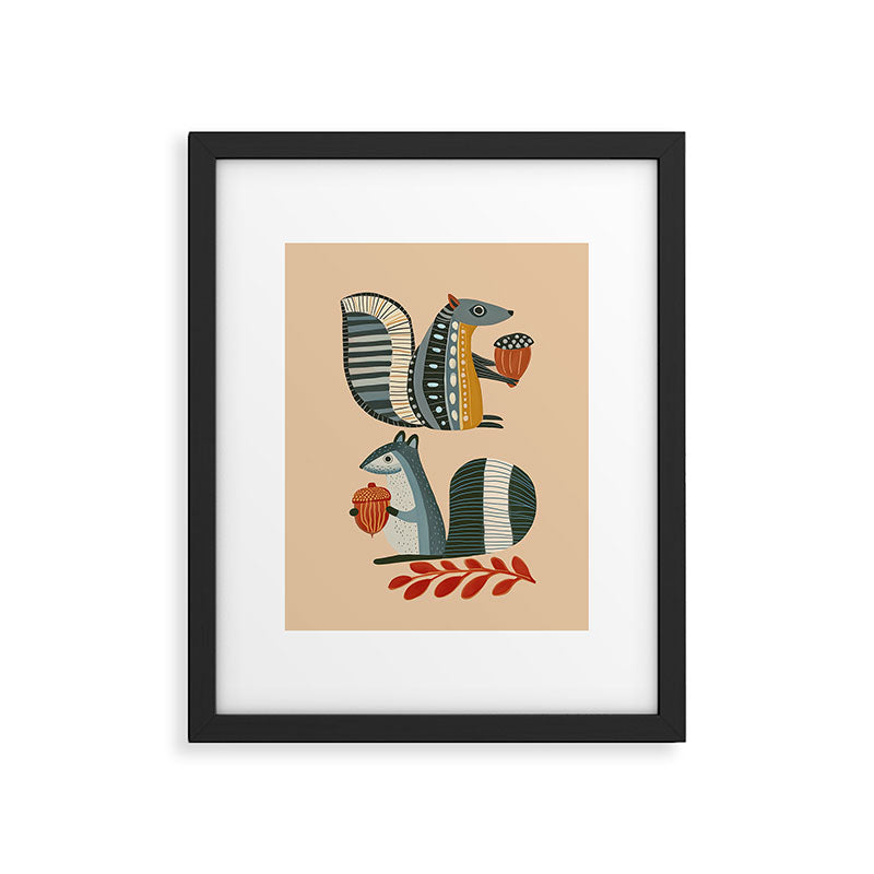 Little Forest Friends Framed Art Print Gallery Image 5