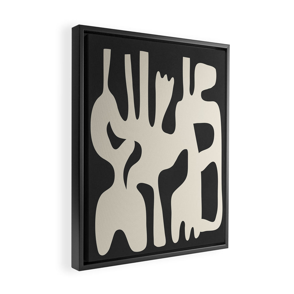 Living Form 3 Framed Canvas Print Gallery Image 2