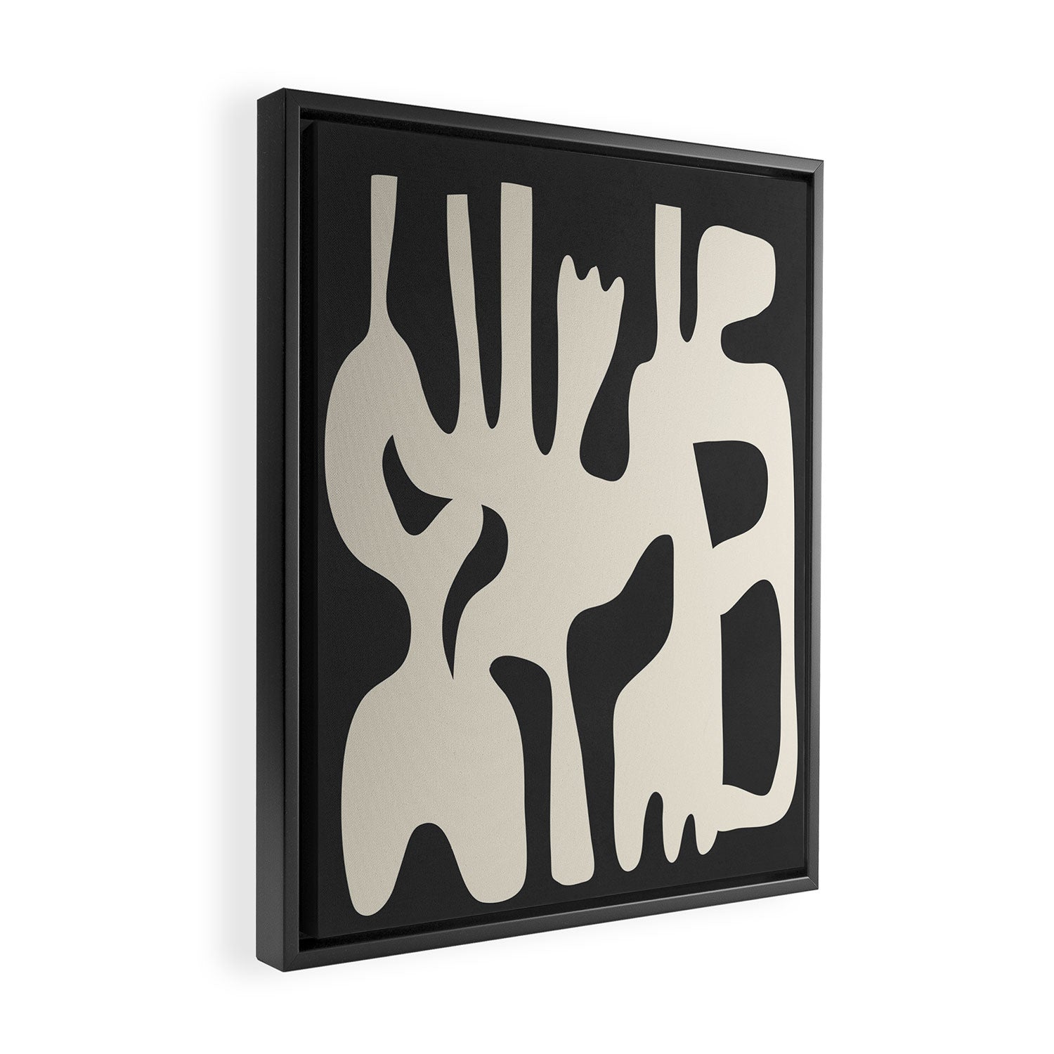 Living Form 3 Framed Canvas Print Gallery Image 2