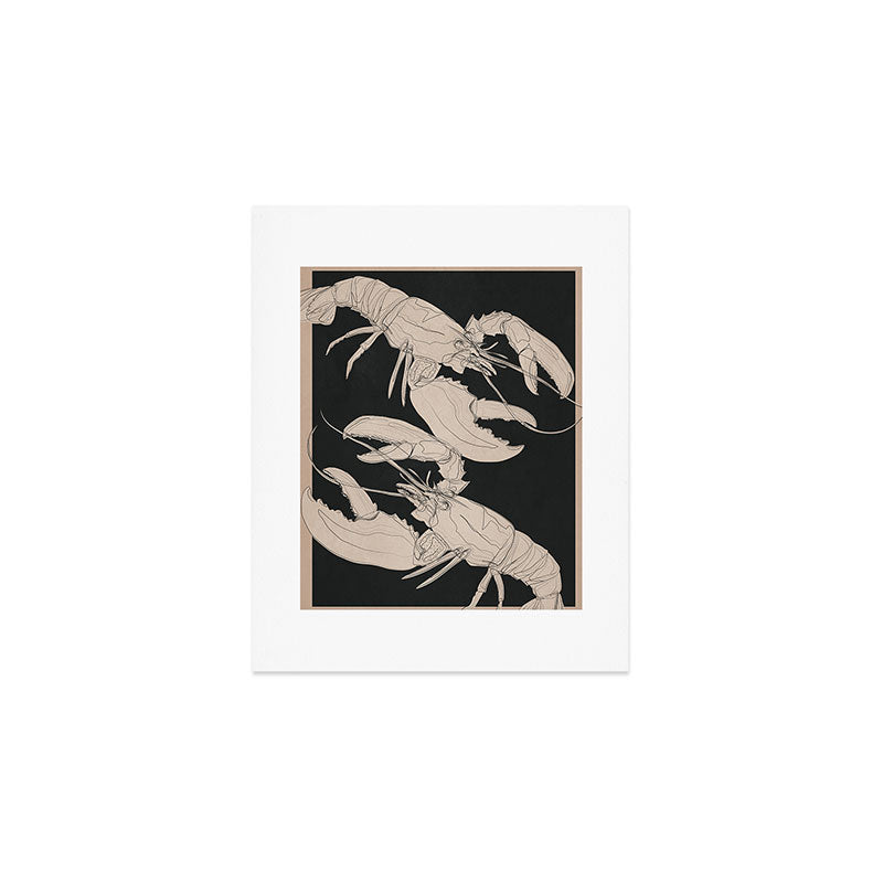 Lobsters 1 Art Print Gallery Image 1