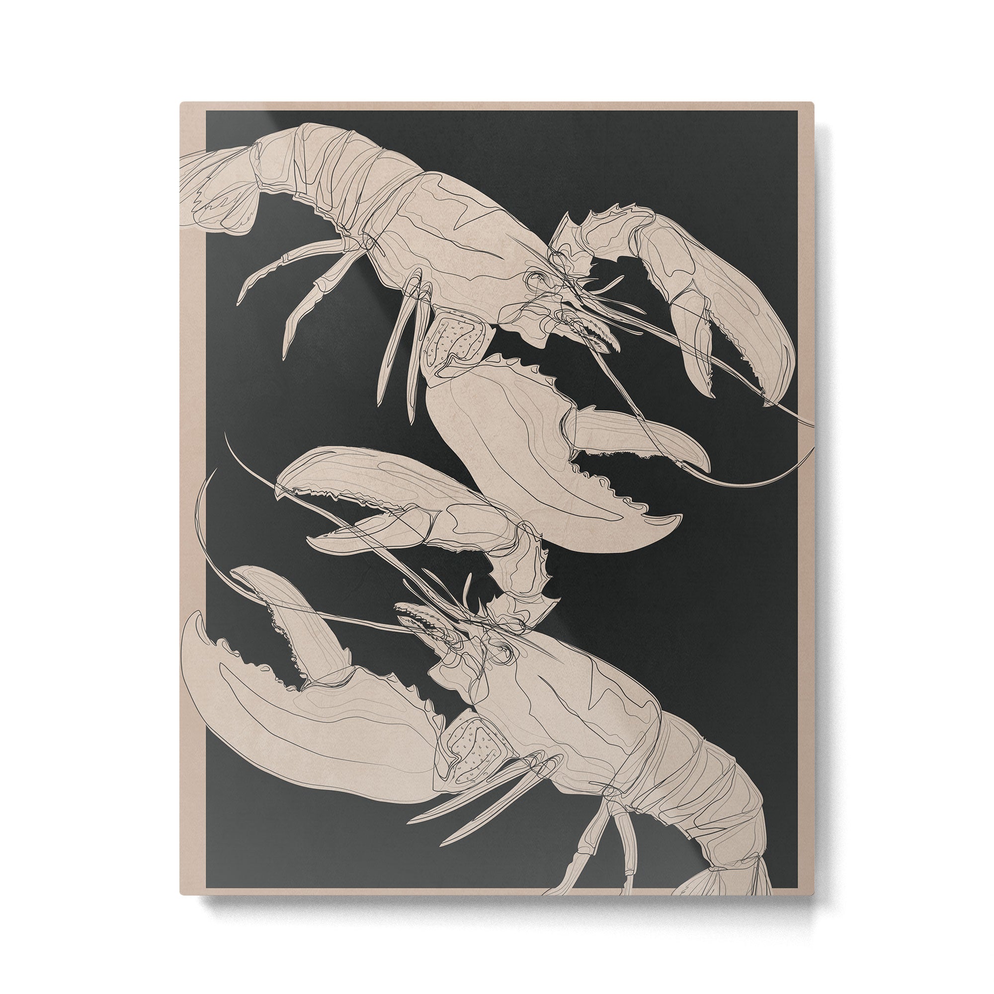 Lobsters 1 Metal Print Gallery Image 4