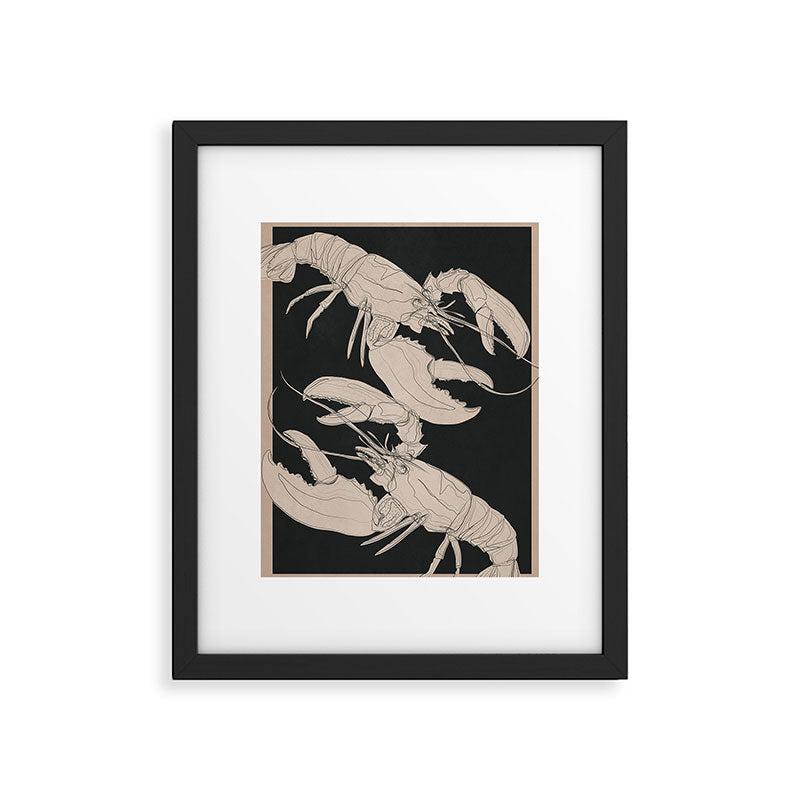 Lobsters 1 Framed Art Print Gallery Image 5