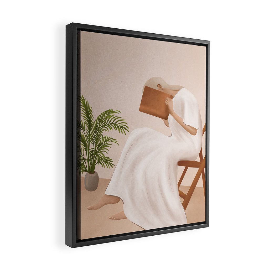 Lost Inside Framed Canvas Print Gallery Image 2