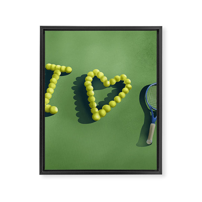 Love for the Game Framed Canvas Print Gallery Image 1