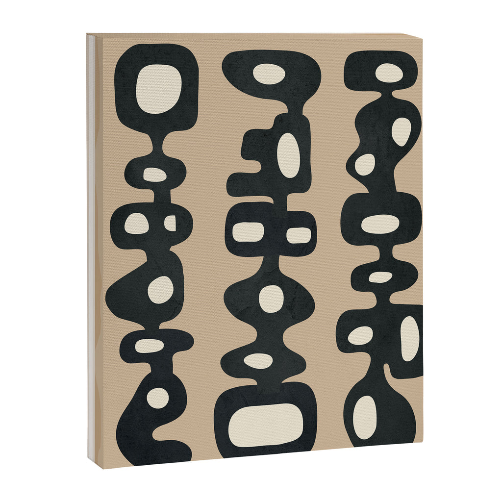 Mid-Century Abstract Balance 01 Canvas Print Gallery Image 8