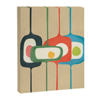 Mid-Century Abstract Balance 04 Canvas Print Gallery Image 6