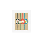 Mid-Century Abstract Balance 04 Art Print Gallery Image 1