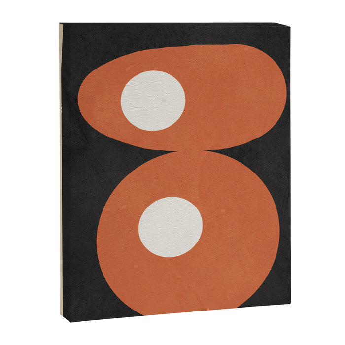 Mid-Century Abstract Balance 09 Canvas Print Gallery Image 1